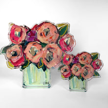 Load image into Gallery viewer, Blush and Blue Acrylic Floral
