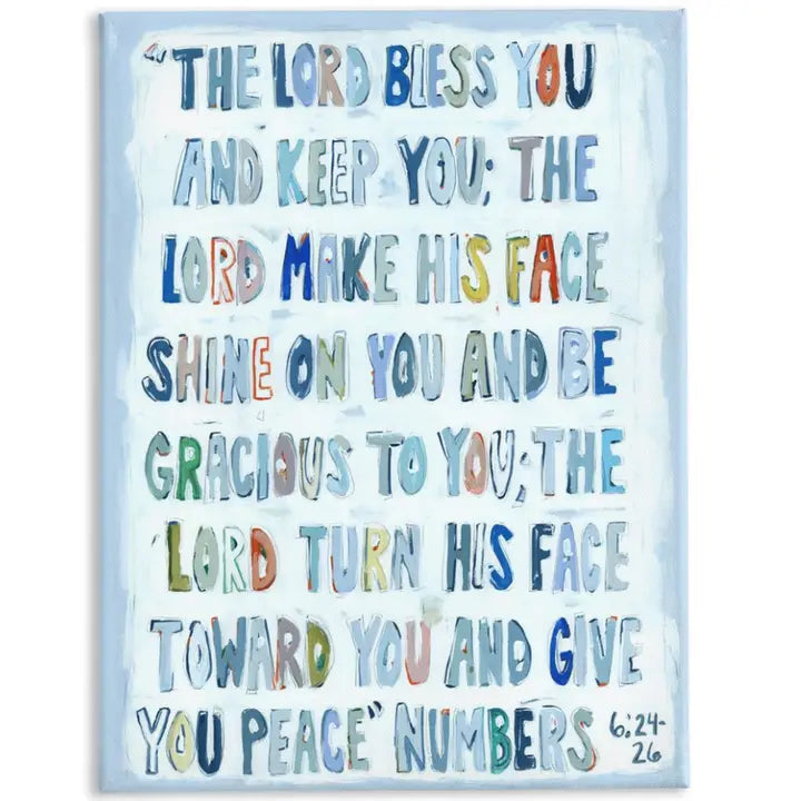 Numbers Verse Canvas
