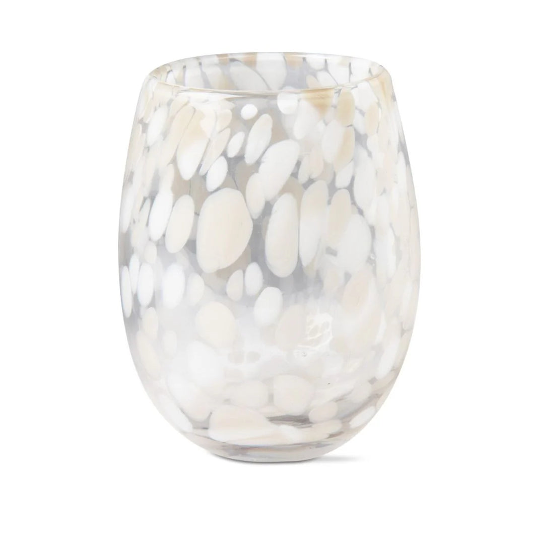 Confetti Stemless Wine Glass