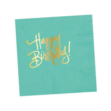 Load image into Gallery viewer, NC Happy Birthday Napkins

