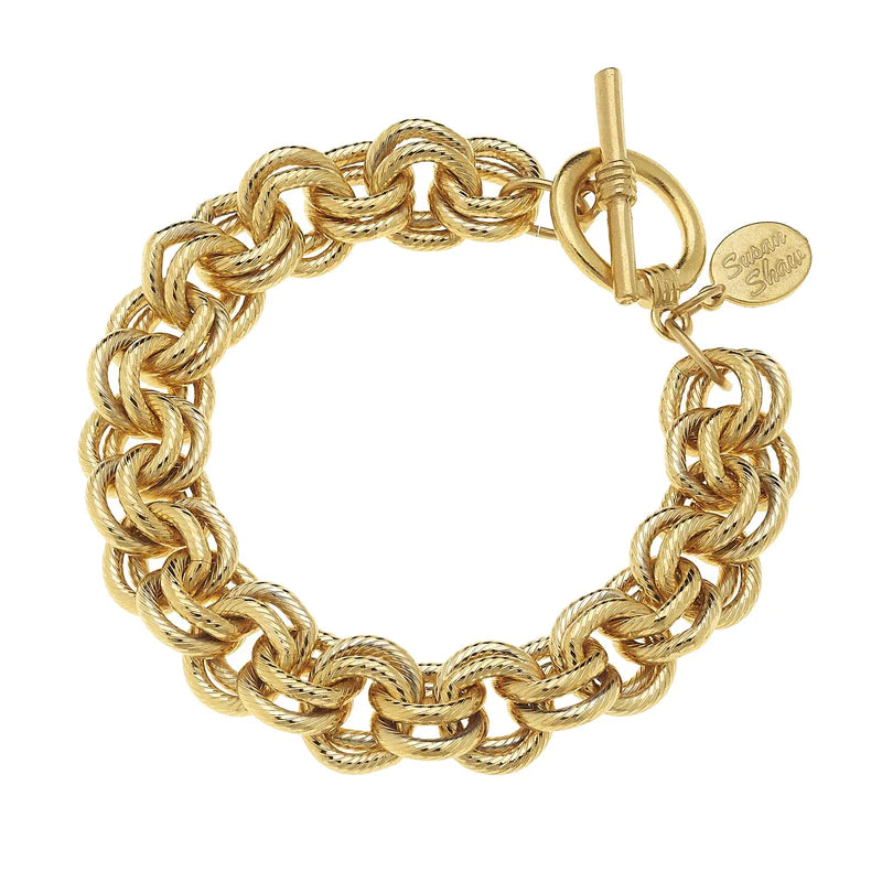 Double Link Chain Bracelet