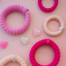 Load image into Gallery viewer, Nylon Hair Ties Kiss &amp; Tell
