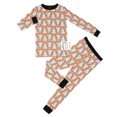 Orange Ghost Loungewear Set