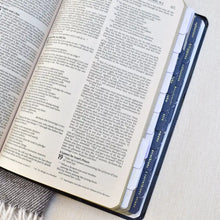Load image into Gallery viewer, Navy and Grey Bible Tabs
