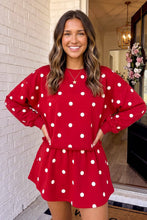 Load image into Gallery viewer, Polka Dot Casual Mini Skort Set
