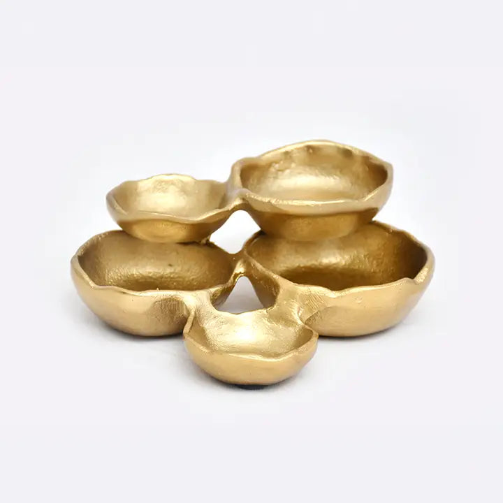 Alum Gold 5 Bowl Cluster