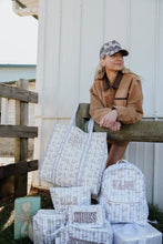 Load image into Gallery viewer, He's Hunting - Camo Vintage Trucker Hat
