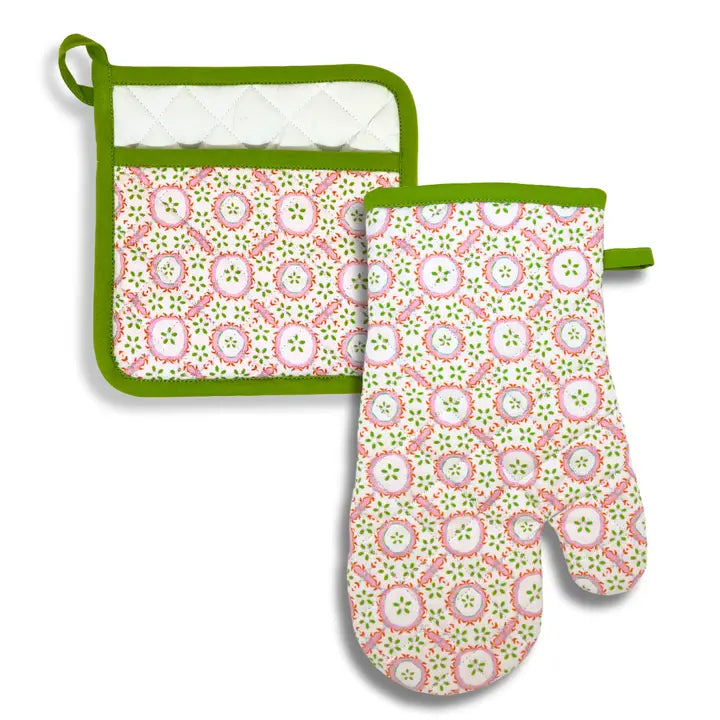 Laura Park Rosie Oven Mitt and Pot Holder