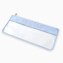 Load image into Gallery viewer, Light Blue Bamboo Mahjong Bag
