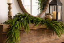 Load image into Gallery viewer, 58" Natural Touch Norfolk Pine Garland–Realistic Fresh Touch
