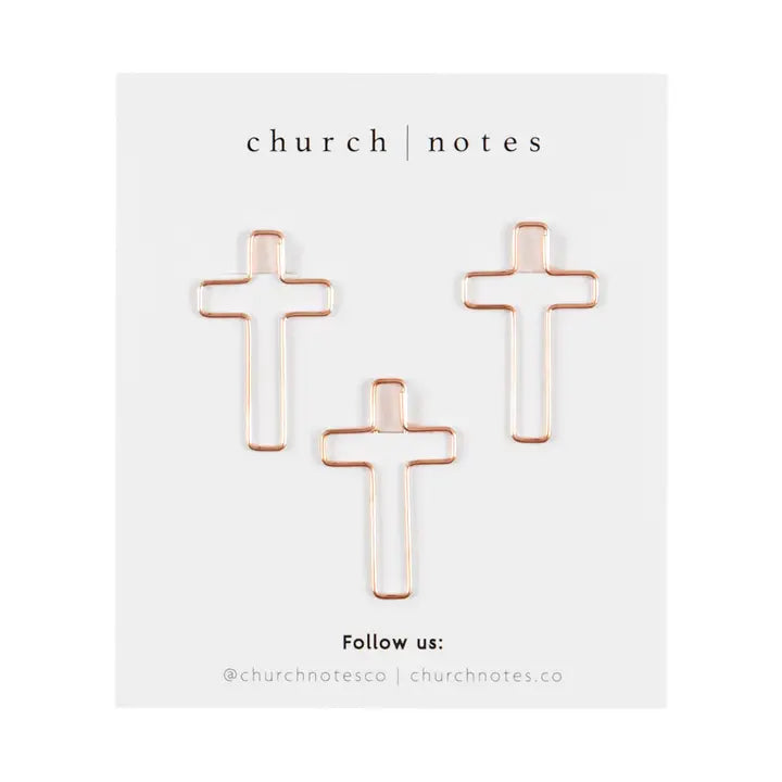 Cross Paper Clips
