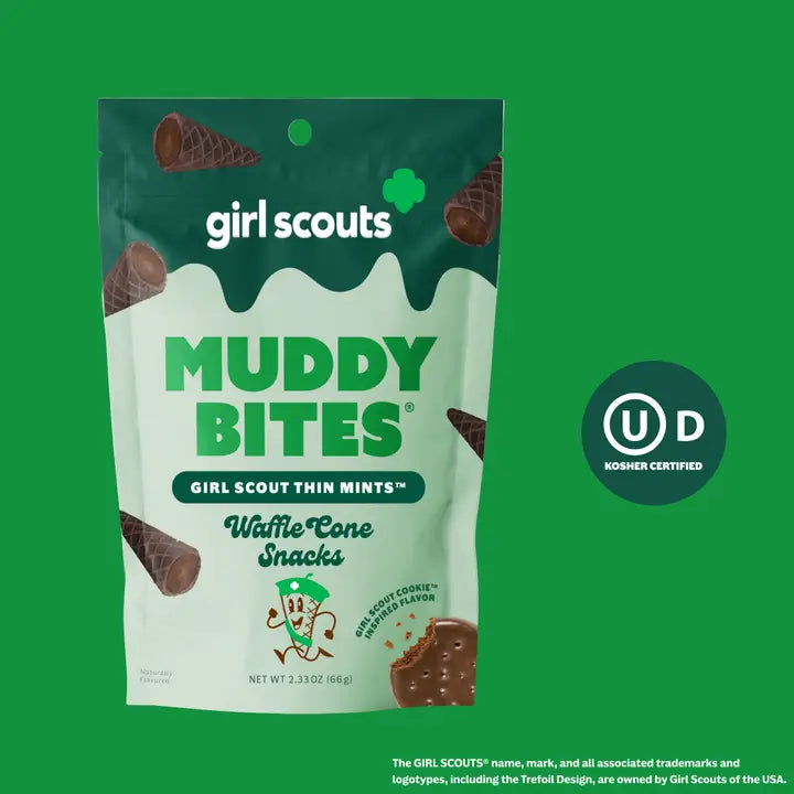 Girl Scout Thin Mint Waffle Cone Snacks
