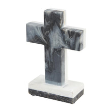 Load image into Gallery viewer, Mudpie Marble Wood Crosses
