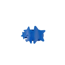Load image into Gallery viewer, Flat Hair Clip | Tiny | Blue Shooting Star
