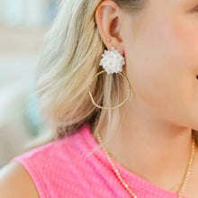 Load image into Gallery viewer, Taylor Shaye Designs Fall Flower Hoops
