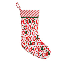 Load image into Gallery viewer, Mudpie Block Print Stockings
