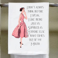 Load image into Gallery viewer, Sassy Talkin' Tea Towels

