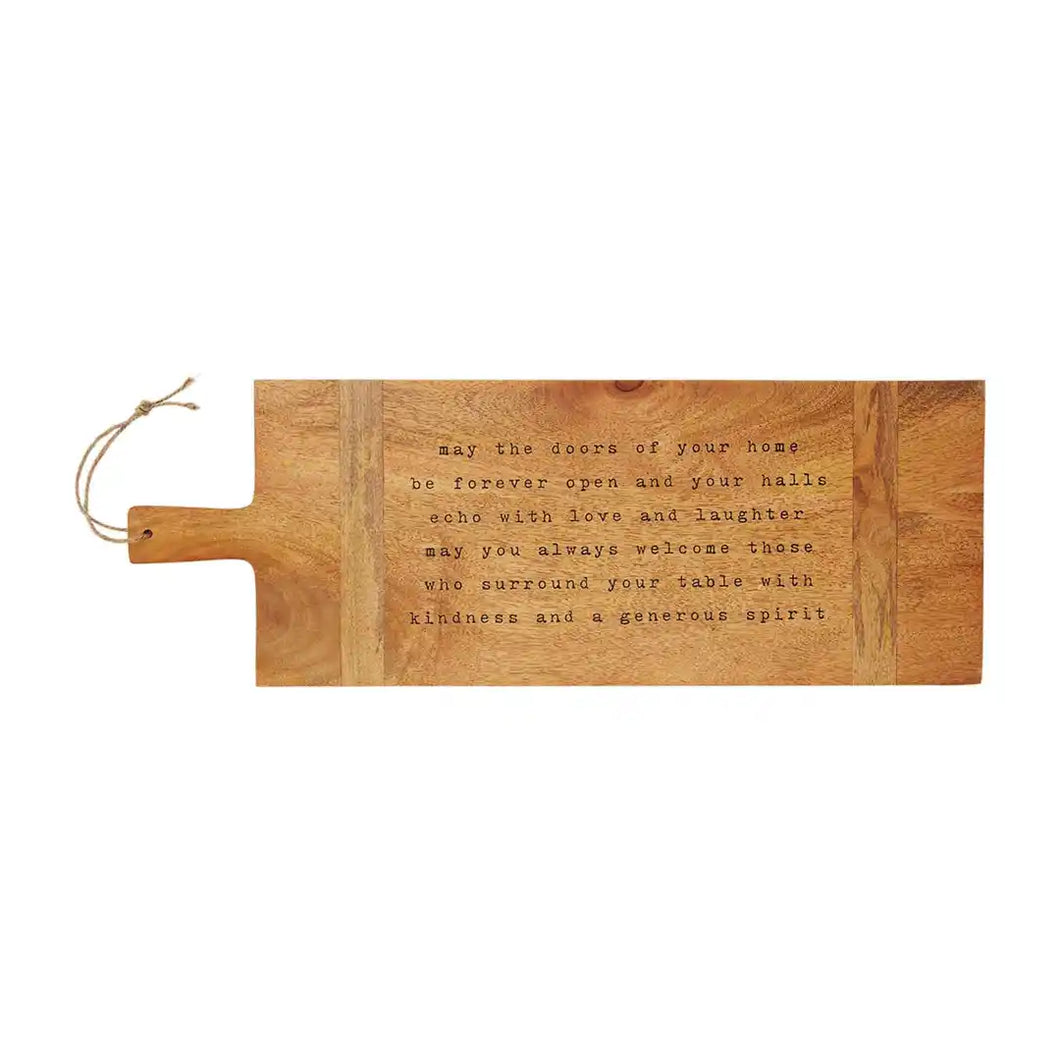 May the Doors Serving Board