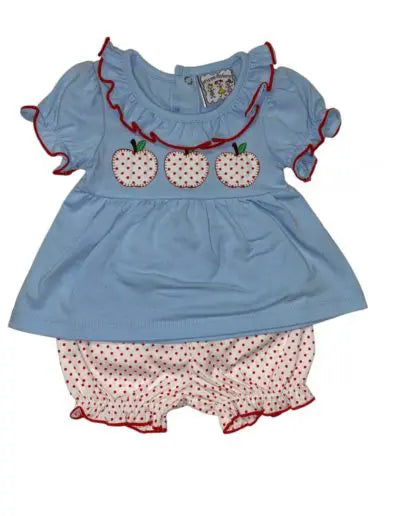 Apple a Day Girls Bloomer Set