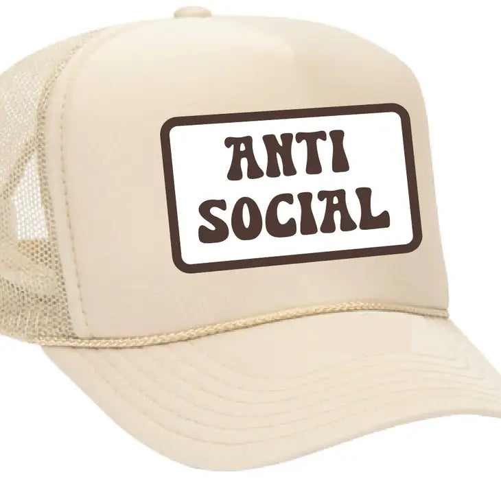 Anti Social Trucker Hat