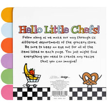 Load image into Gallery viewer, Little Chefs Grocery Store Scavenger Hunt Board Book
