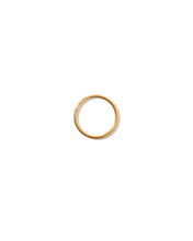Load image into Gallery viewer, Huggie Infinity Hoop Earrings - Ava Gold 12mm
