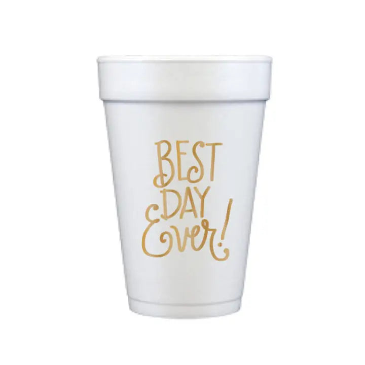 NC Wedding Foam Cup Designs