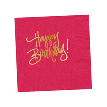 Load image into Gallery viewer, NC Happy Birthday Napkins
