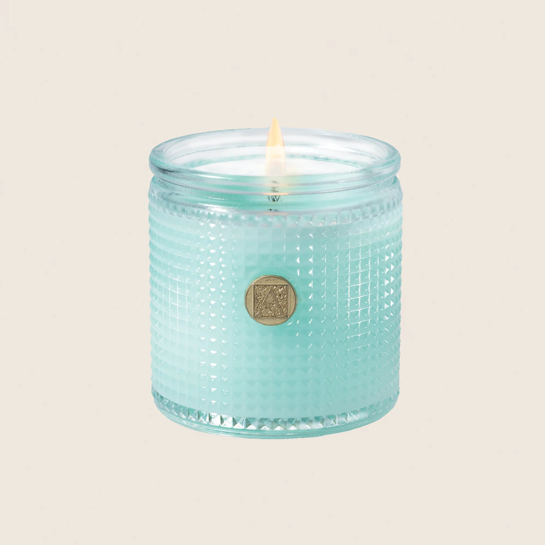 Sun Melon- Textured Glass Candle