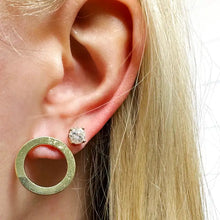 Load image into Gallery viewer, Brass Handmade Earring - Gold Jacket
