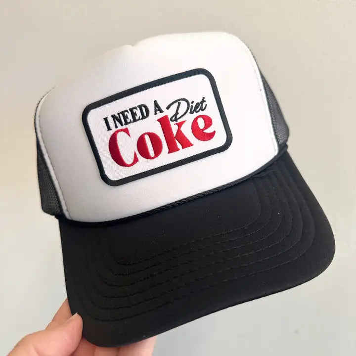 I Need A Diet Coke Trucker Hat