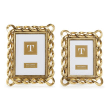 Load image into Gallery viewer, Gold Ribbon Photo Frame
