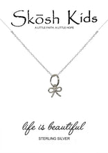 Load image into Gallery viewer, Kids Small Bow Necklace
