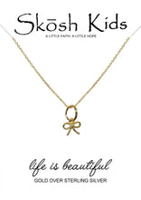 Load image into Gallery viewer, Kids Small Bow Necklace
