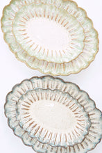 Load image into Gallery viewer, Etta B 15" Scalloped Oval Platter
