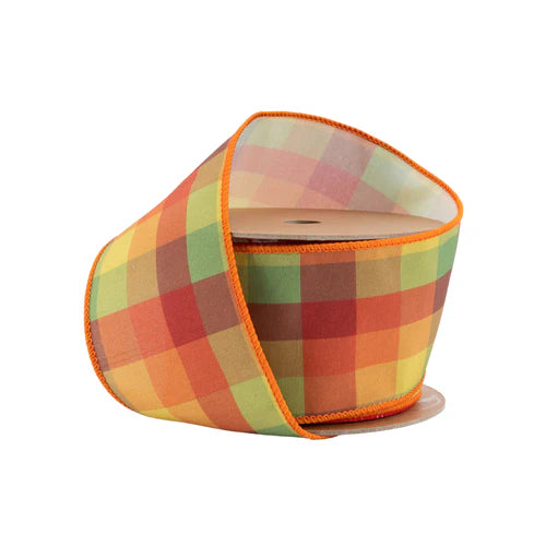 Autumn Plaid Ribbon
