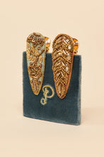 Load image into Gallery viewer, Jewelled Hair Clips - Spiral Shell &amp; Wildflower

