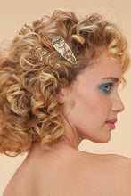 Load image into Gallery viewer, Jewelled Hair Clips - Spiral Shell &amp; Wildflower
