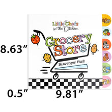 Load image into Gallery viewer, Little Chefs Grocery Store Scavenger Hunt Board Book
