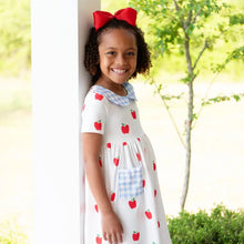 Load image into Gallery viewer, Sugar Bee Clothing | Red Apples Twirl Dress
