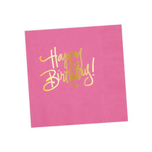 Load image into Gallery viewer, NC Happy Birthday Napkins
