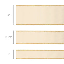 Load image into Gallery viewer, Ivory 1&quot; Velvet Ribbon
