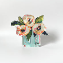 Load image into Gallery viewer, Pink and White Peonies Bloom Block
