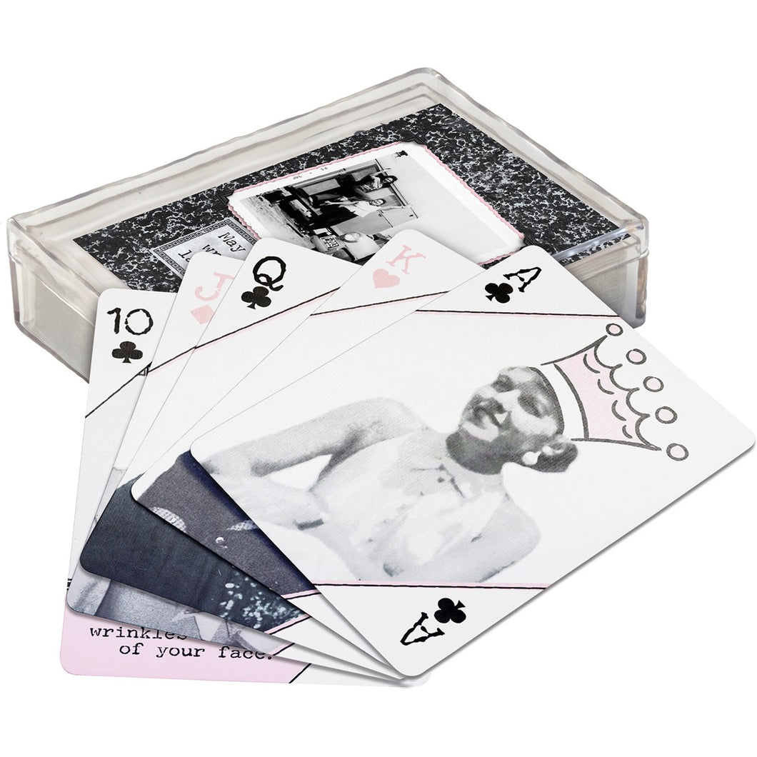 Trash Talk by Annie Playing Cards