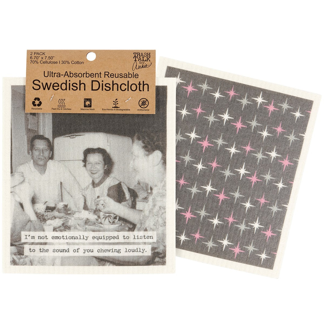 Trash Talk Swedish Dish Cloths