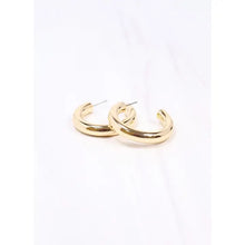 Load image into Gallery viewer, Staunton Hoop Earring - Gold
