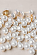 Load image into Gallery viewer, Natural Pearl Statement Drop Statement Earrings
