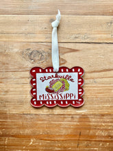 Load image into Gallery viewer, Starkville Acrylic Scallop Stadium Ornament
