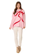 Load image into Gallery viewer, Bow One Size Sweater
