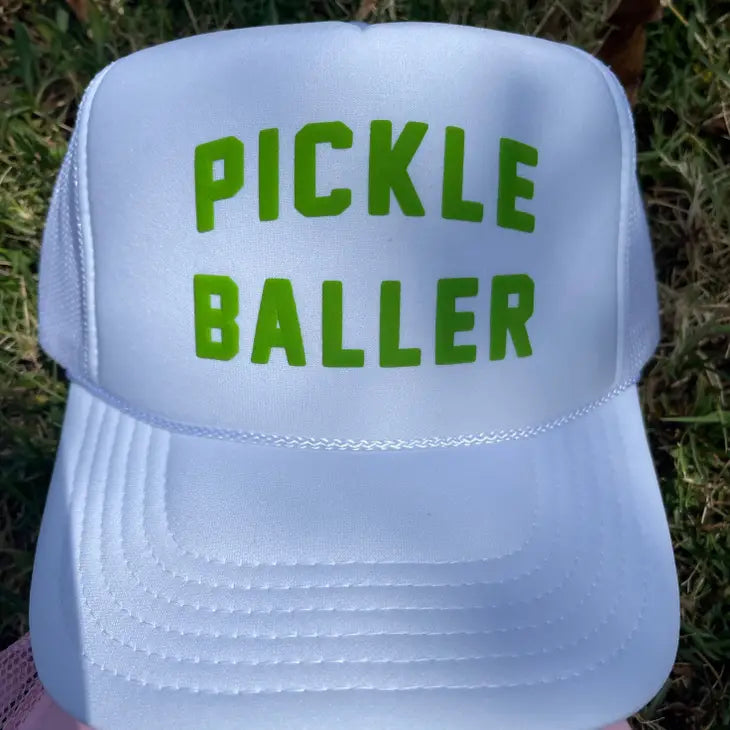 Pickle Baller Trucker Hat